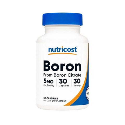 Boron Capsules 30 Caps by Nutricost