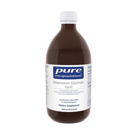Magnesium Glycinate Liquid 16.2 Oz by Pure Encapsulations