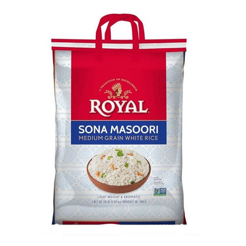 Sona Masoori Rice 20 Lbs by Royal