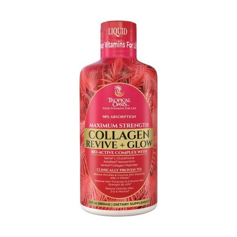 Liquid Collagen Revive And Glow 32 Oz by Tropical Oasis