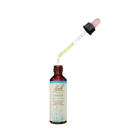 Bach, Original Flower Remedy Dropper Vervain Flower Essences, 0.7 Oz Bach