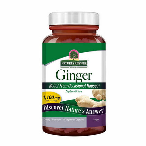 Nature's Answer, Ginger, 1100 Mg, 90 Veg Caps Nature's Answer