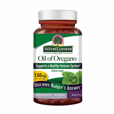 Nature's Answer, Oil of Oregano, 150 Mg, 90 Softgels Nature's Answer