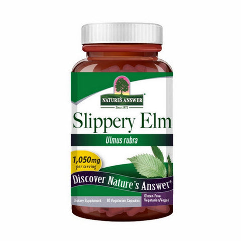 Nature's Answer, Slippery Elm Bark, 1050 Mg, 90 Veg Caps Nature's Answer