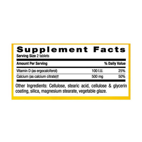 Country Life, Calcium Citrate with D & Bioperine, 120 Tabs Country Life
