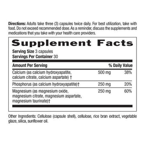 Country Life, Target Mins Calcium Magnesium, 90 Veg Caps Country Life