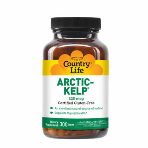 Country Life, Arctic-Kelp, 225 mcg, 300 Tabs