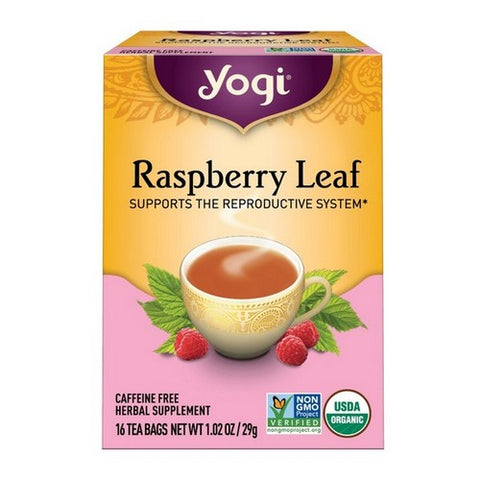 Yogi, Raspberry Leaf, 16 bags