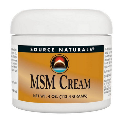 Source Naturals, Msm Cream, 4 Oz Source Naturals