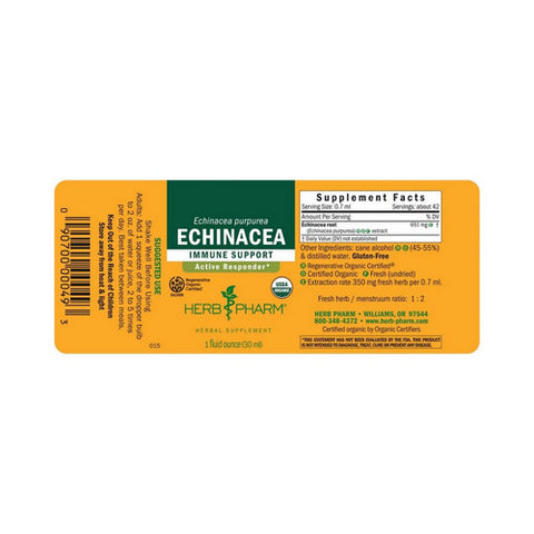 Herb Pharm, Echinacea Extract, 1 oz