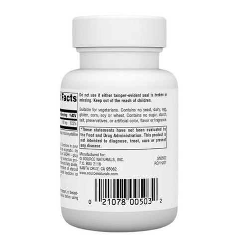 Source Naturals, Niacinamide B-3, 100 mg, 100 Tabs