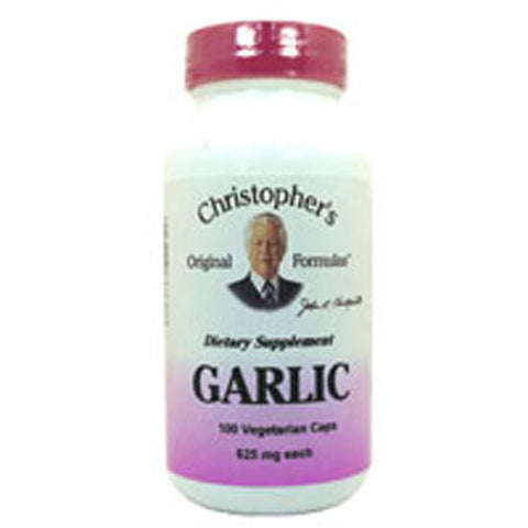 Single Herb Garlic 100 Vegicaps by Dr. Christophers Formulas