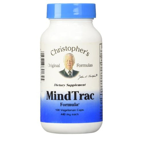 Dr. Christophers Formulas, Original Formulas Mindtrac Formula, 100 Vegicaps