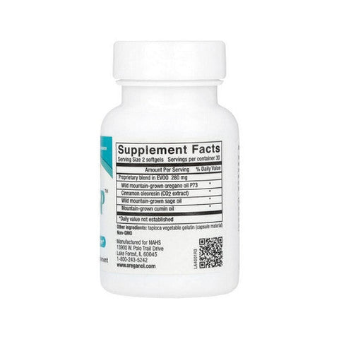 North American Herb & Spice, Oregaresp, P73, 60 Gels North American Herb & Spice