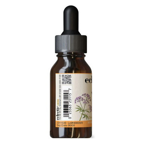 Eclectic Herb, Valerian, 1 Oz Alcohol free