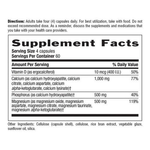 Country Life, Target-Mins Calcium-Magnesium with Vitamin D Complex, 240 Caps Country Life