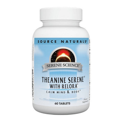 Source Naturals, Theanine Serine, W/relora 60 Tabs Source Naturals