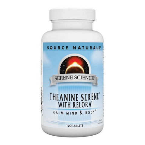 Source Naturals, Theanine Serine, W/relora 120 Tabs