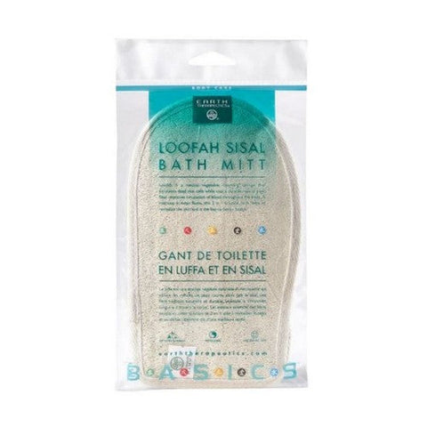 Earth Therapeutics, Loofah Sisal Bath Mitt, Body Scruff Mitt Earth Therapeutics
