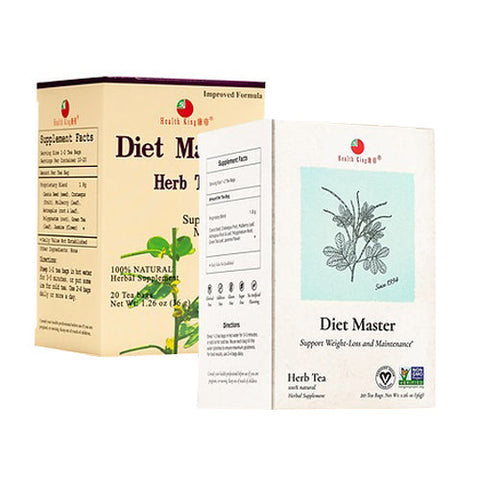 Health King, Diet Master Tea, 20 Bags Health King
