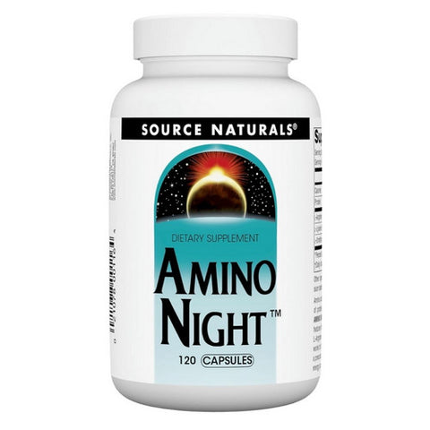 Source Naturals, Amino Night, 120 Caps