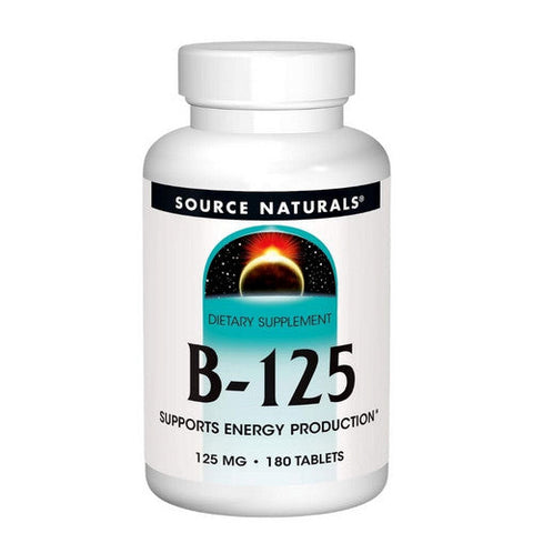 Source Naturals, B-125, 125 mg, 180 Tabs Source Naturals