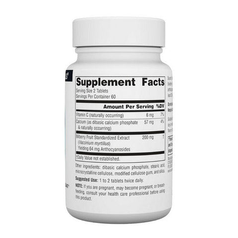 Source Naturals, Bilberry Extract, 100 MG, 120 Tabs Source Naturals