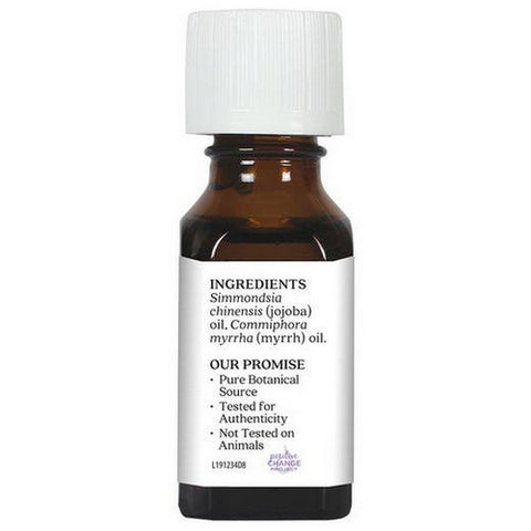 Aura Cacia, Precious Essentials Oil, Myrrh Jojoba, 0.5 Oz