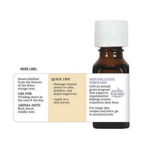 Aura Cacia, Precious Essentials Oil, Neroli W/Jojoba 0.5 Fl Oz