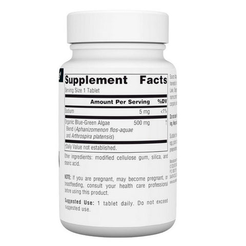 Source Naturals, Blue-Green Algae, 500 MG, 50 Tabs