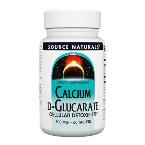 Source Naturals, Calcium D-Glucarate, 500 mg, 60 Tabs