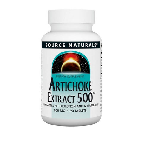Source Naturals, Artichoke Extract, 500 mg, 90 Tabs