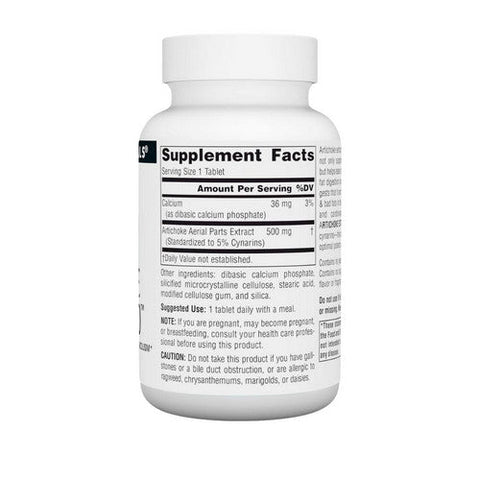 Source Naturals, Artichoke Extract, 500 mg, 90 Tabs Source Naturals