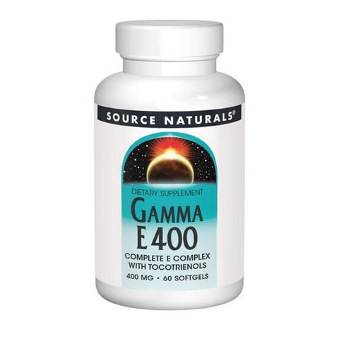 Source Naturals, Gamma E 400 Complex, 60 Softgels