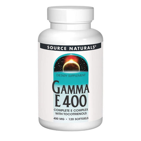 Source Naturals, Gamma E 400 Complex, 120 Softgels