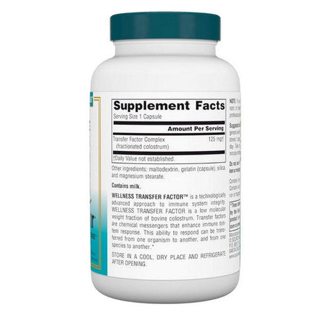 Source Naturals, Wellness Transfer Factor, 125 mg, 30 Caps Source Naturals