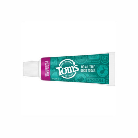Tom's Of Maine, Toms Of Maine Antiplaque And Whitening Natural Toothpaste, 1 fl oz