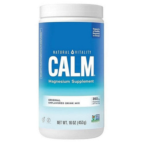 Natural Vitality, CALM Original Unflavored, 16 Oz Natural Vitality