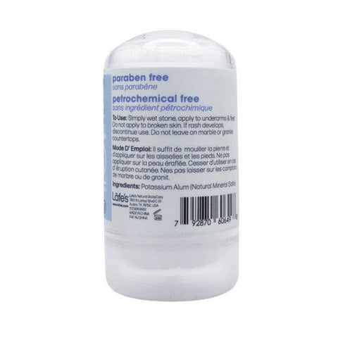 Lafes Natural Body Care, Crystal Mini Stick, 2.25 Oz Lafes Natural Body Care