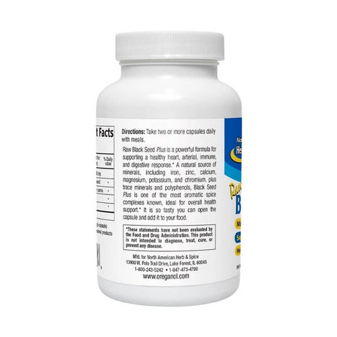 North American Herb & Spice, Black Seed Plus, 90 Cap