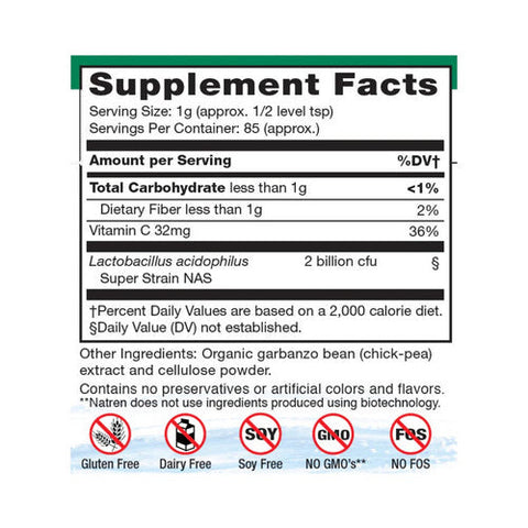 Natren, Megadophilus, DAIRY FREE, 3 OZ Natren