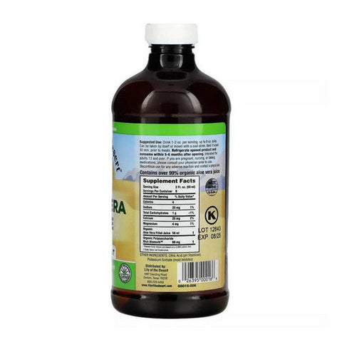 Lily Of The Desert, Aloe Vera Juice, 16 oz Lily Of The Desert