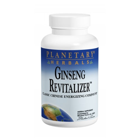 Planetary Herbals, Ginseng Revitalizer, 180 Tabs