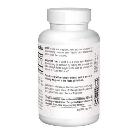 Source Naturals, TMG, 750 mg, 120 Tabs Source Naturals