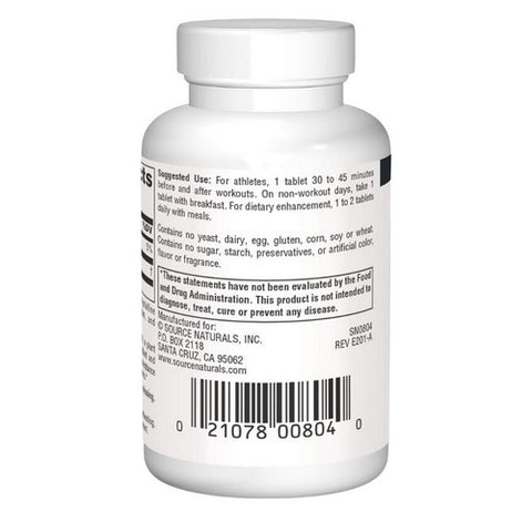 Source Naturals, Athletic Series Trans-Ferulic Acid, 250 MG, 30 Tabs