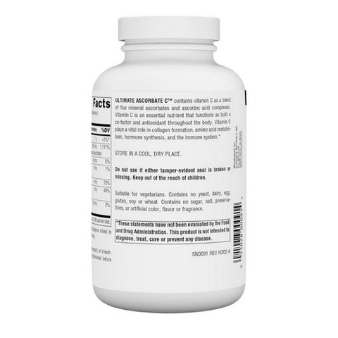 Source Naturals, Ultimate Ascorbate C, Powder 8 Oz