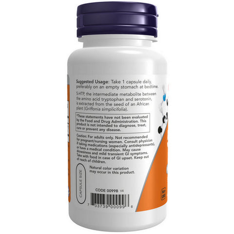 Now Foods, 5-HTP, 50 mg, 90 Caps