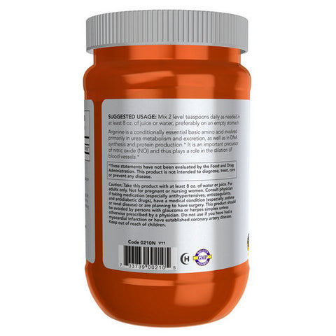 Now Foods, L-Arginine Powder, POWDER, 1 Lb