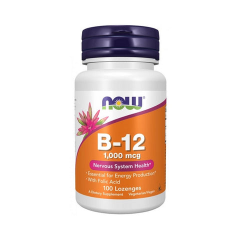 Now Foods, Vitamin B-12, 1000 mcg, 100 Lozenges