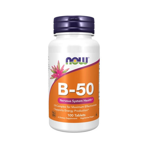 Now Foods, Vitamin B-50, 100 Tabs